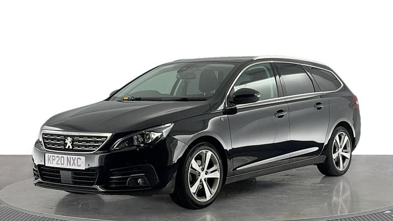 Black Used 2020 Peugeot 308 S Estate | £11,480 (Fair price) - Image 1/4