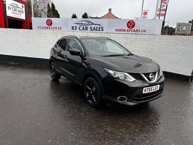 Used Nissan Qashqai N-TEC 110 HP (80 kW) 2016 Black SUV