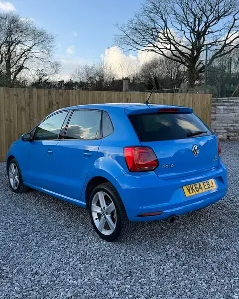 Used VW Polo SEL 90 HP (66 kW) 2014 Blue Hatchback