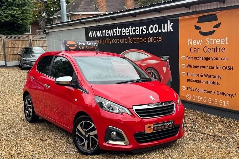 Red Used 2016 Peugeot 108 Hatchback | £4,784 (Fair price) - Image 1/1