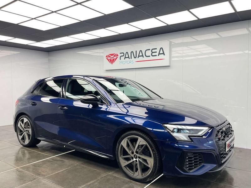 Used Audi S3 Sportback Exclusive 310 HP (228 kW) 2021 Blue Hatchback