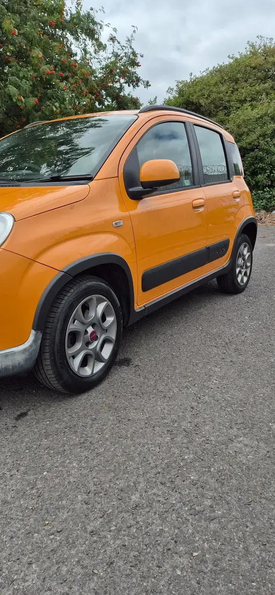 Used Fiat Panda 4x4 85 HP (62 kW) 2014 Orange Hatchback