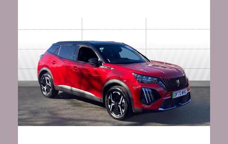 Used Peugeot e-2008 GTi 114 kW (156 HP) 2024 Red SUV