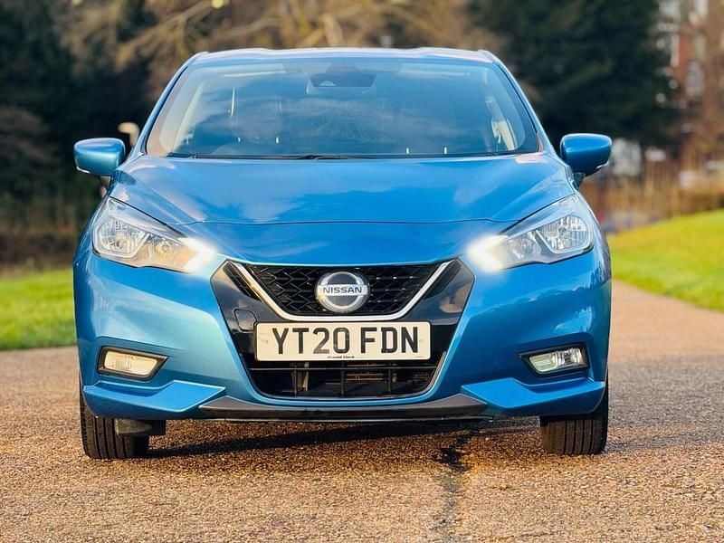 Used Nissan Micra Tekna 2020 Blue Hatchback