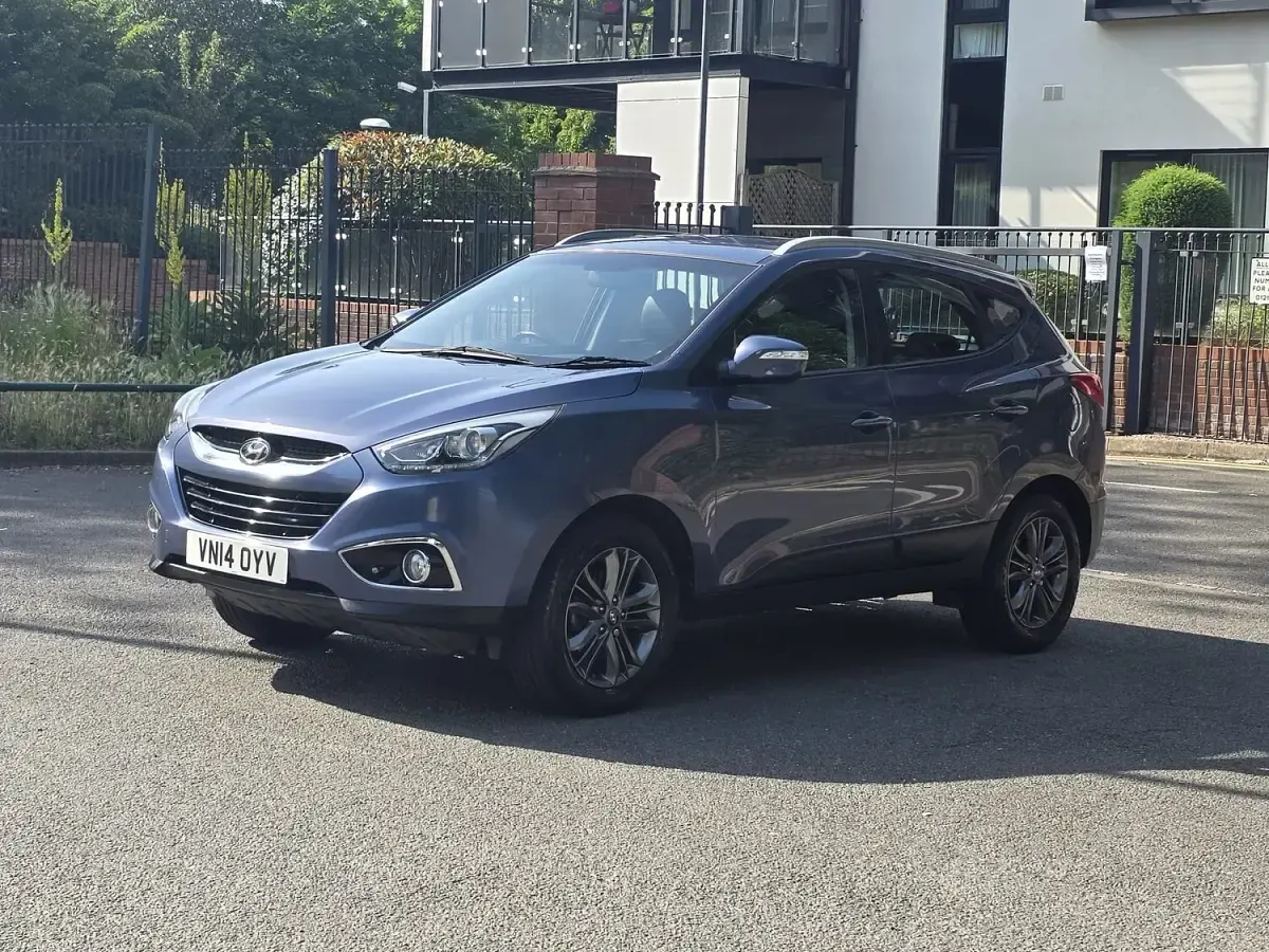 Used Hyundai ix35 SE 115 HP (84 kW) 2014 Blue SUV