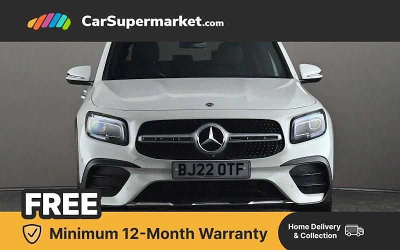 Used Mercedes GLB200 AMG Line Premium 150 HP (110 kW) 2022 White SUV
