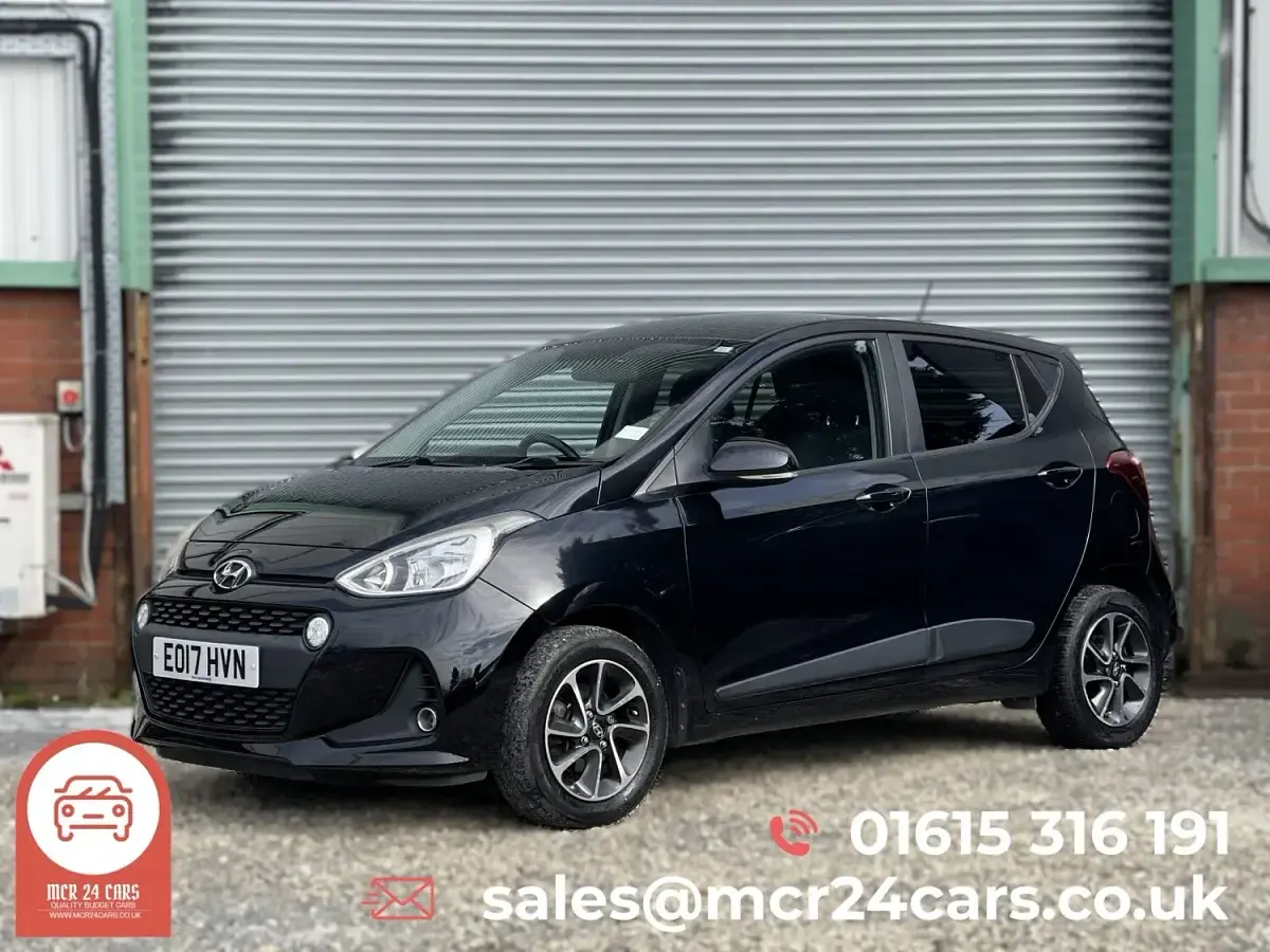 Used Hyundai i10 Premium 87 HP (63 kW) 2017 Black Hatchback