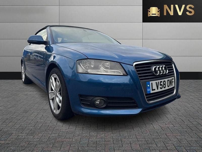 Blue Used 2008 Audi A3 Cabriolet Sport Cabriolet | £2,995 (Fair price) - Image 1/4