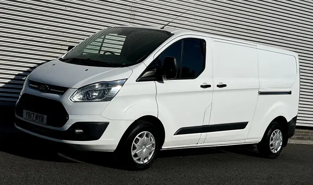 Used Ford Transit Custom Trend 130 HP (95 kW) 2017 White Van