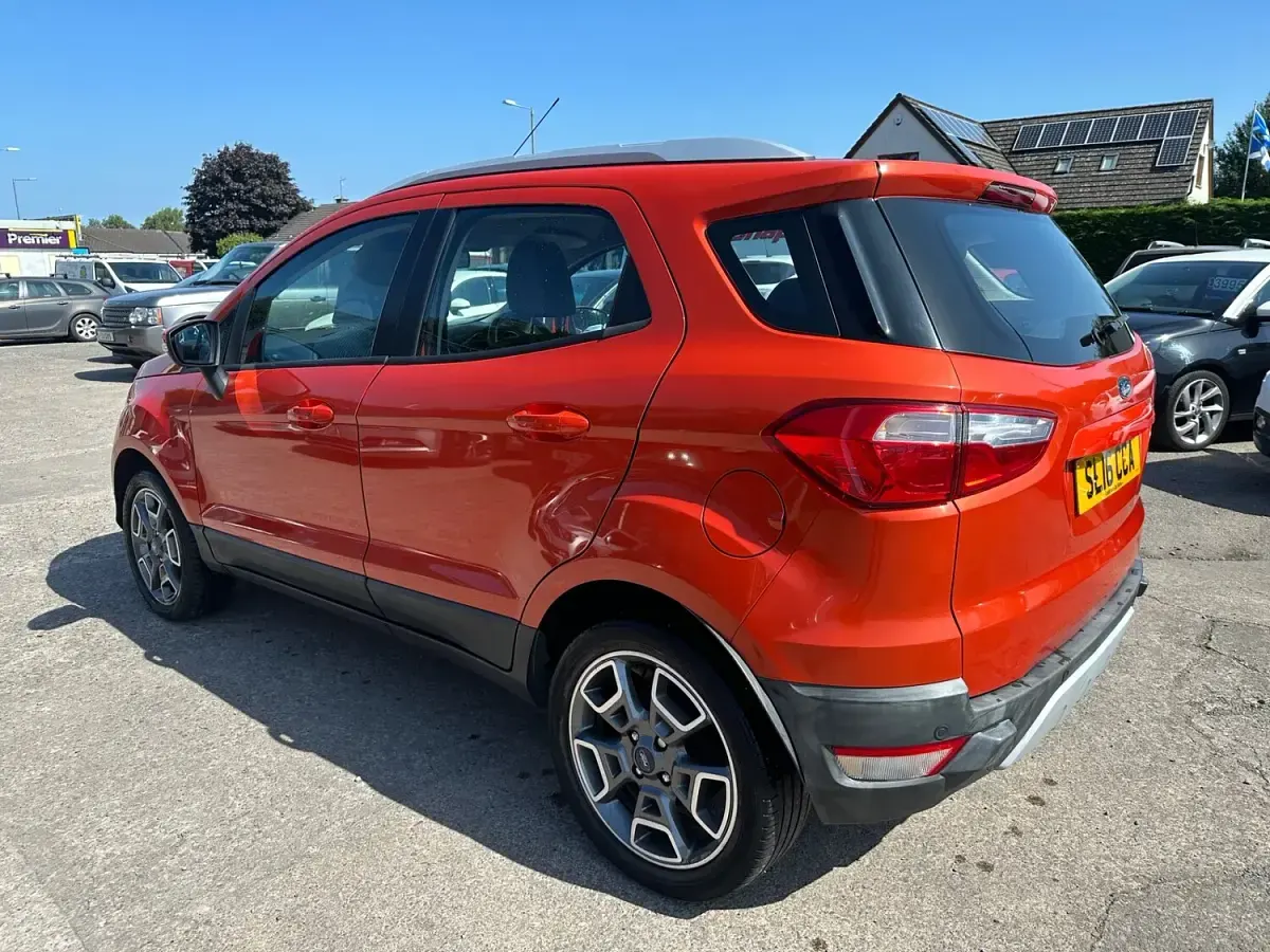 Used Ford Ecosport Titanium 2016 Red SUV