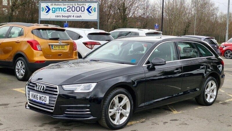 Black Used 2016 Audi A4 Sport Estate | £7,395 (Fair price) - Image 1/4