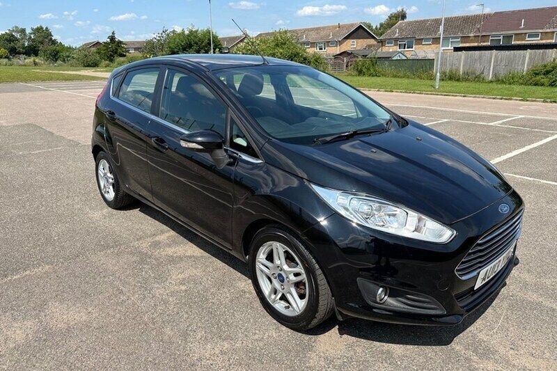 Black Used 2013 Ford Fiesta Zetec Hatchback | £3,995 (A bit pricey) - Image 1/1