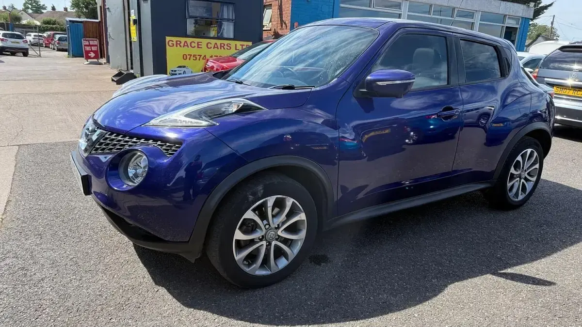 Used Nissan Juke Tekna 2015 Blue SUV