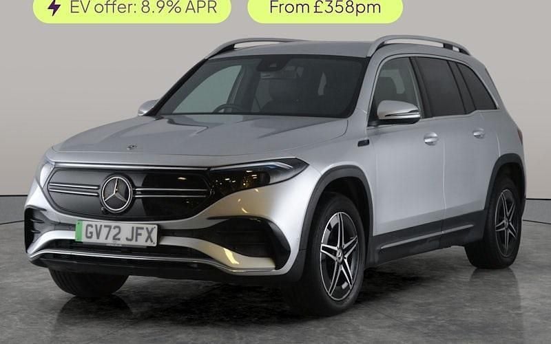Used Mercedes EQB350 AMG line 214 kW (292 HP) 2023 Silver SUV