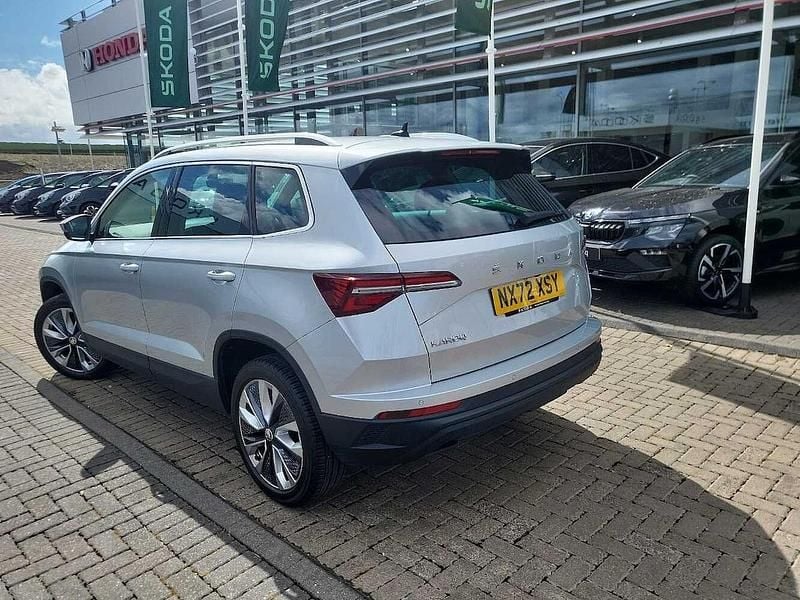 Gebraucht Skoda Karoq SE L 110 PS (80 kW) 2023 Silber SUV