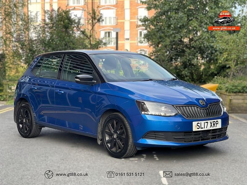 Blue Used 2017 Skoda Fabia Colour Edition Hatchback | £5,965 (A bit pricey) - Image 1/4