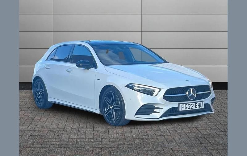 White Used 2022 Mercedes A250 AMG Line Premium Plus Hatchback | £25,490 (Expensive) - Image 1/3
