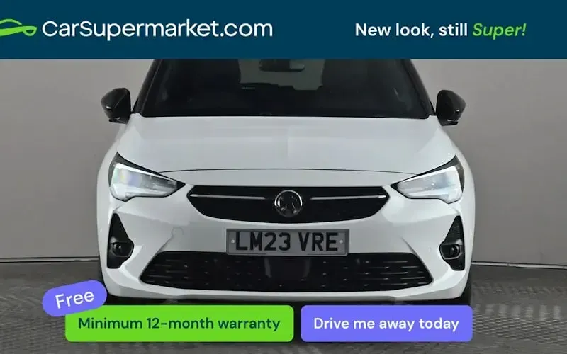 Second-hand Vauxhall Corsa Ultimate 101 CP (74 kW) 2023 Alb Hatchback