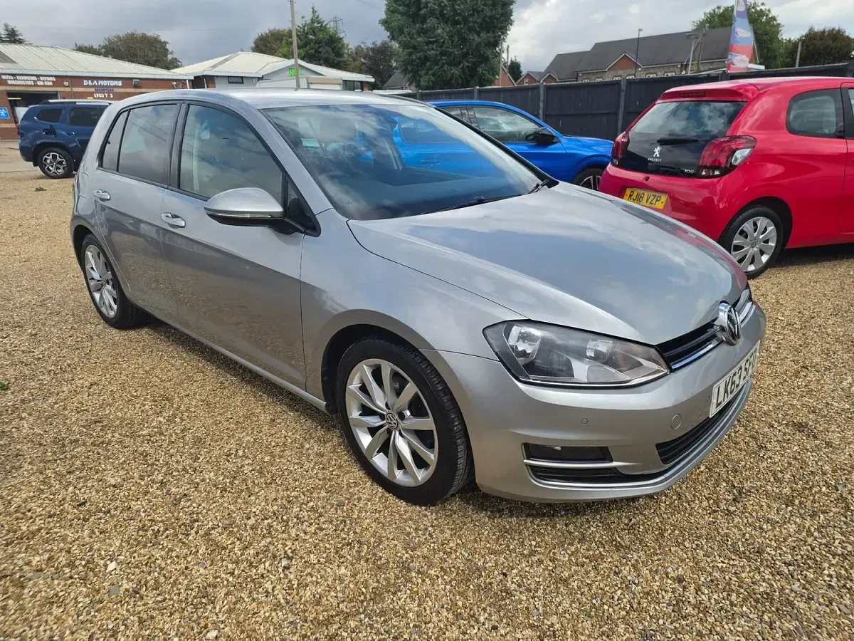 Used VW Golf VII GT 150 HP (110 kW) 2013 Silver Hatchback