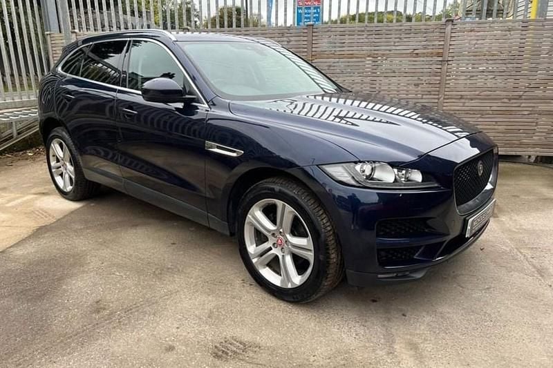Blue Used 2019 Jaguar F-Pace Portfolio SUV | £16,750 (Good price) - Image 1/1