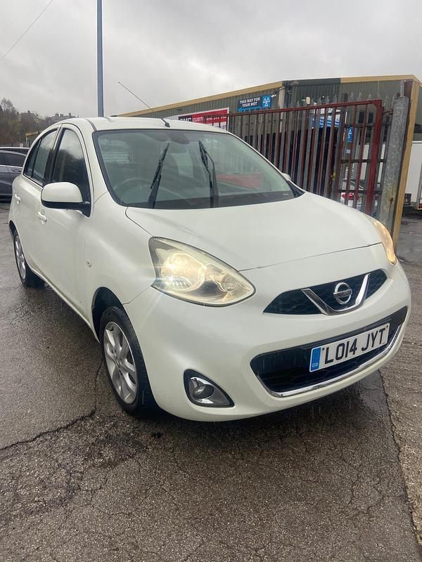 Used Nissan Micra Acenta 2014 White Hatchback