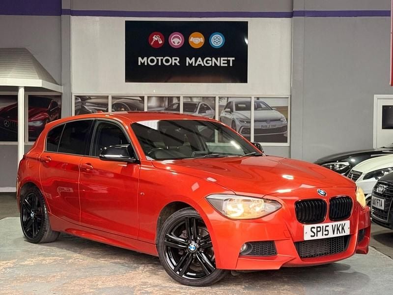 Used BMW 118 M Sport 2015 Orange Hatchback