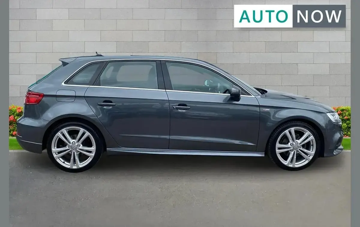 Used Audi A3 S-Line 113 HP (83 kW) 2019 Grey Sedan