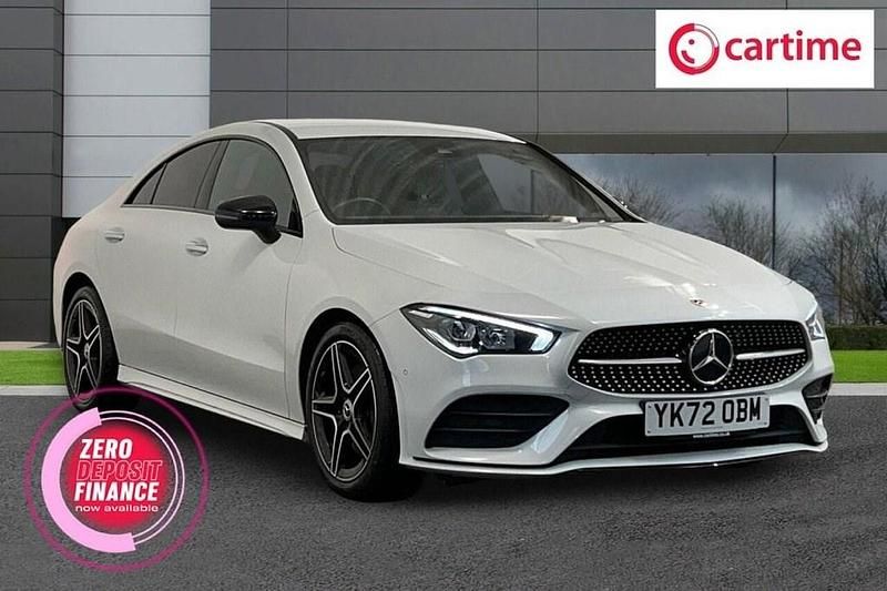 White Used 2022 Mercedes CLA200 AMG Line Premium Coupe | £23,750 (Fair price) - Image 1/4