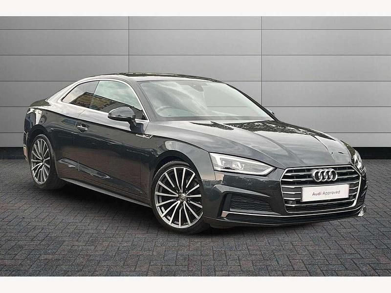 Grey Used 2020 Audi A5 S-Line Coupe | £22,450 (Fair price) - Image 1/4