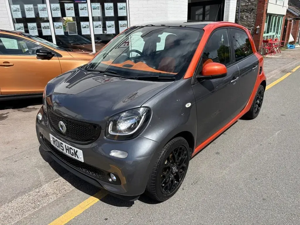 Used Smart ForFour Edition #1 71 HP (52 kW) 2015 Grey Hatchback