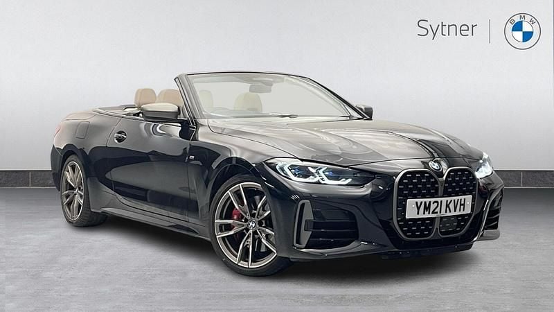 Black Used 2021 BMW M440 Comfort Edition Sedan | £38,500 (Fair price) - Image 1/4