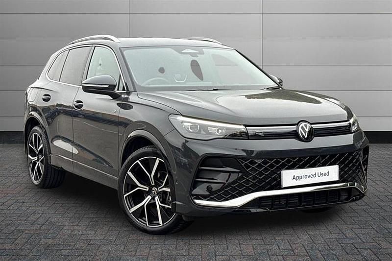 Grey Used 2025 VW Tiguan R-line SUV | £34,849 (Expensive) - Image 1/3