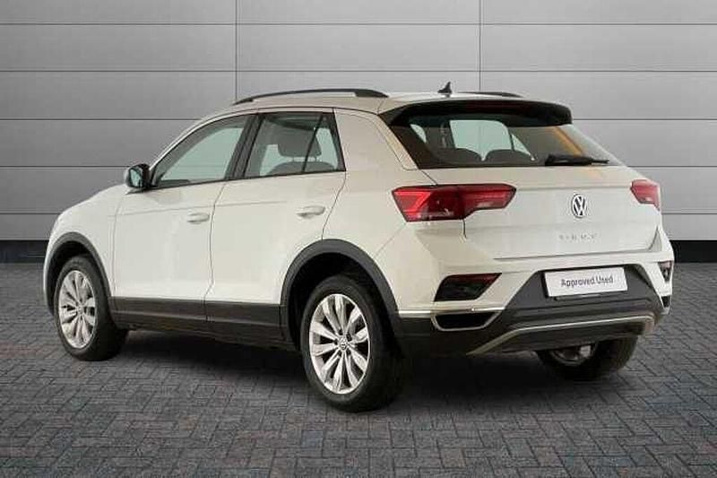 Used VW T-Roc SE 115 HP (84 kW) 2019 White SUV
