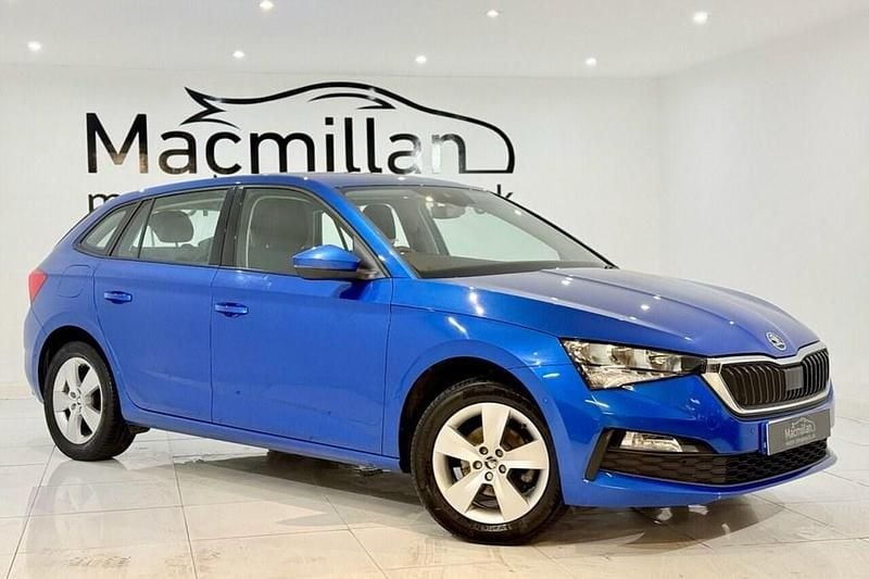 Used Skoda Scala SE 150 HP (110 kW) 2019 Blue Hatchback
