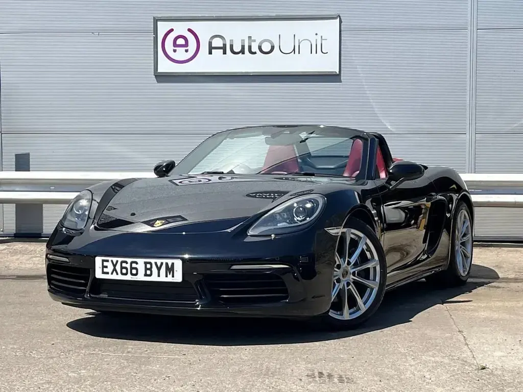 Used Porsche 718 Boxster 300 HP (220 kW) 2016 Black Cabriolet