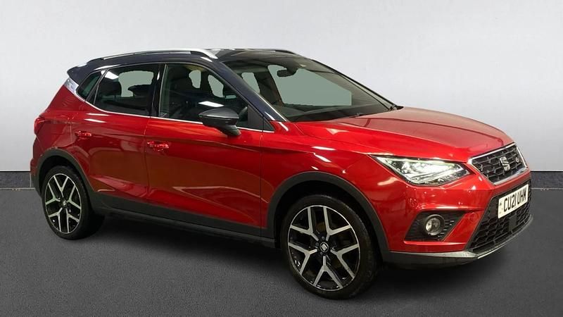Used Seat Arona FR Sport 110 HP (80 kW) 2021 Red SUV