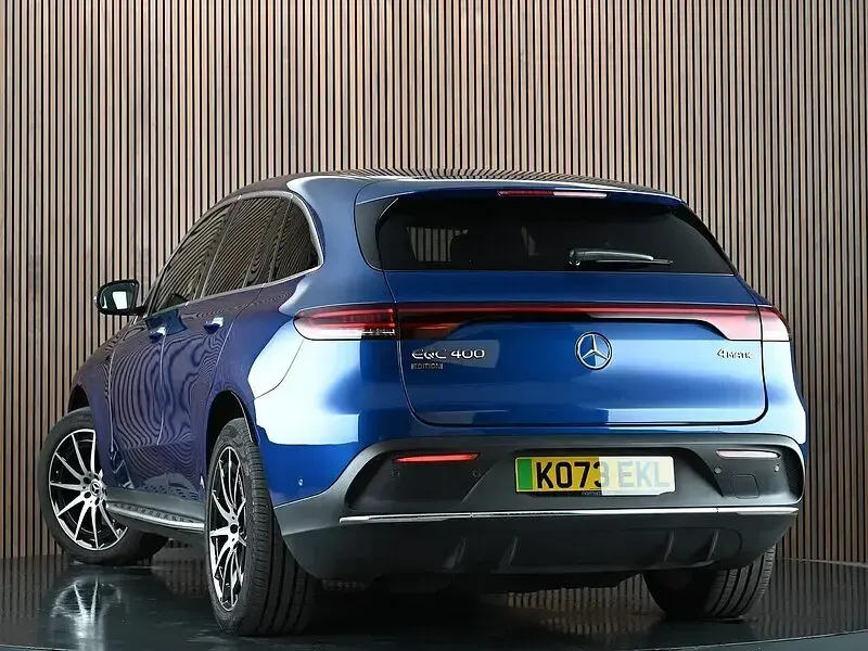 Used Mercedes EQC400 AMG line 300 kW (408 HP) 2023 Blue SUV