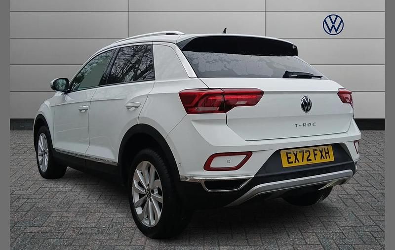 Used VW T-Roc Style 150 HP (110 kW) 2022 White SUV