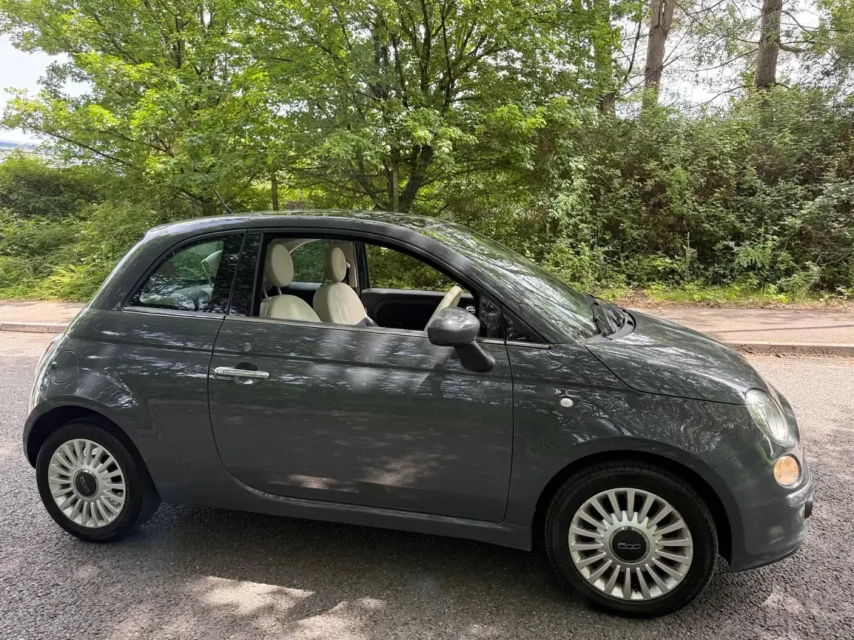 Used Fiat 500 Lounge 69 HP (50 kW) 2012 Grey Hatchback