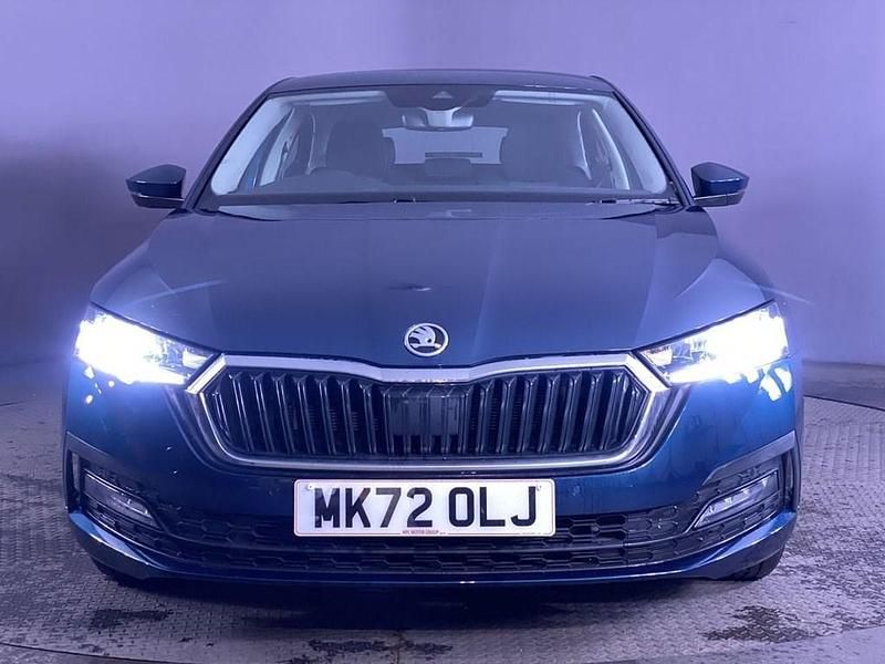 Used Skoda Octavia SE Technology 150 HP (110 kW) 2022 Blue Hatchback