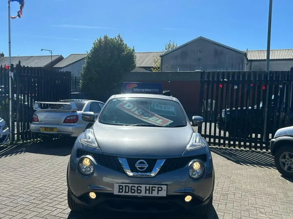 Used Nissan Juke N-Connecta 110 HP (80 kW) 2016 Grey SUV