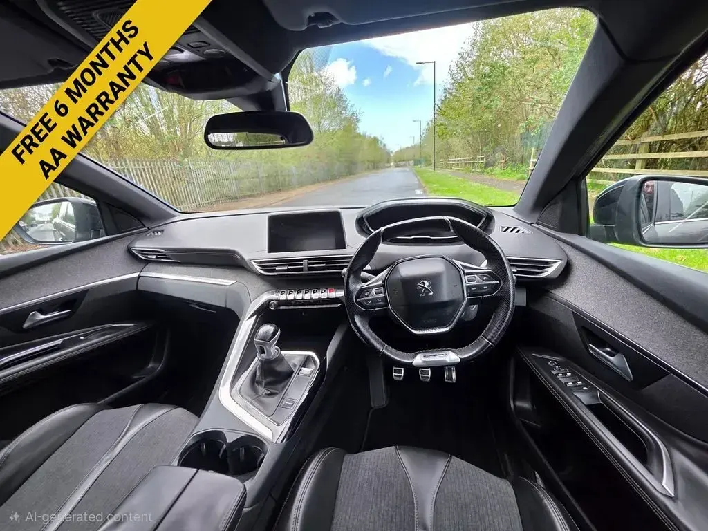Used Peugeot 3008 GT-line 130 HP (95 kW) 2018 Grey SUV