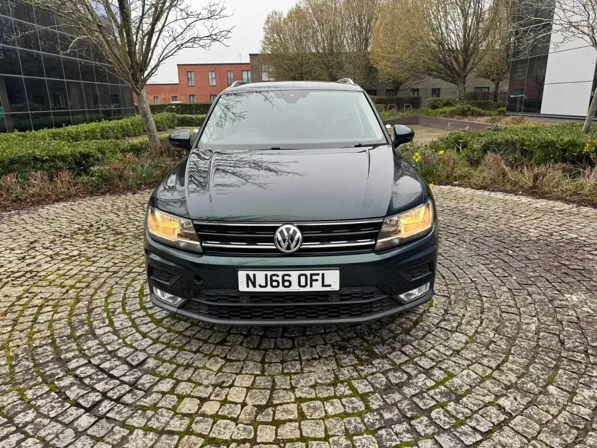 Used VW Tiguan SE 150 HP (110 kW) 2016 Green SUV