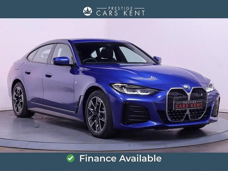Blue Used 2023 BMW i4 M Sport Sedan | £28,365 (Good price) - Image 1/4