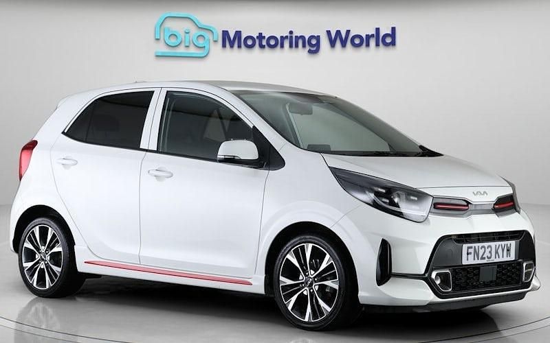 Used Kia Picanto GT-Line 67 HP (49 kW) 2023 White Hatchback