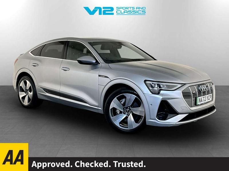 Used Audi e-tron S-Line 300 kW (408 HP) 2022 Silver SUV