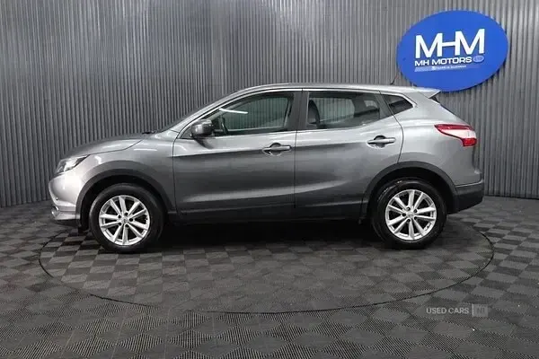 Used Nissan Qashqai Acenta 108 HP (79 kW) 2017 Grey SUV