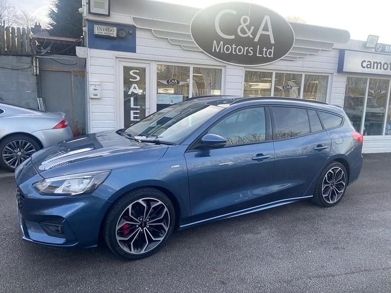 Used Ford Focus ST-Line X 120 HP (88 kW) 2019 Blue Estate