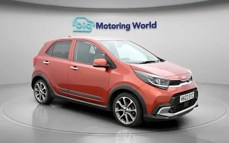 Used Kia Picanto X-Line 67 HP (49 kW) 2023 Orange Hatchback