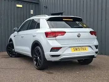 Used VW T-Roc R-line 150 HP (110 kW) 2019 Silver SUV